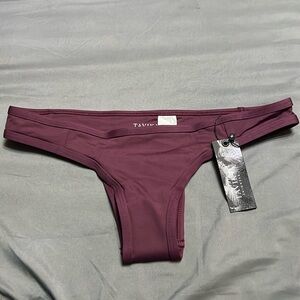 NWT Tavik size Small maroon burgundy bikini bottom
